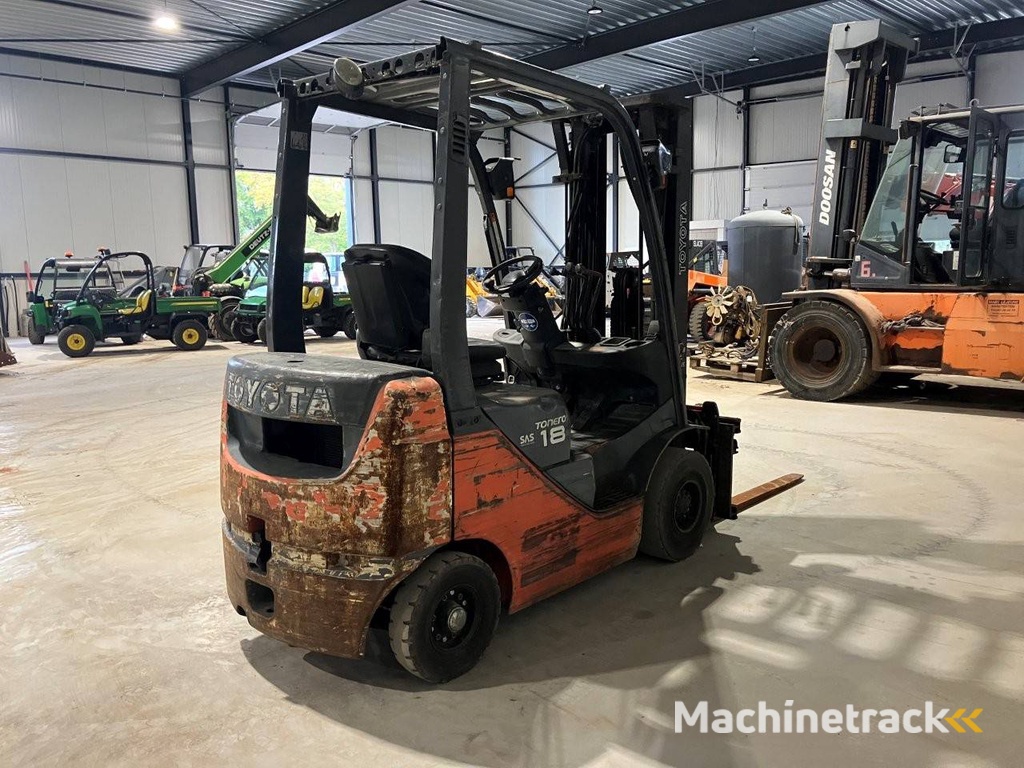 Gabelstapler Toyota 02-8FDF18 Diesel 1750 kg 4,3 m 2010