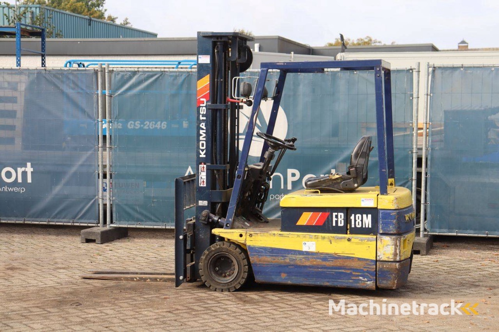 Heftruck Komatsu FB18M-2 Elektrisch 1500kg 5.0m