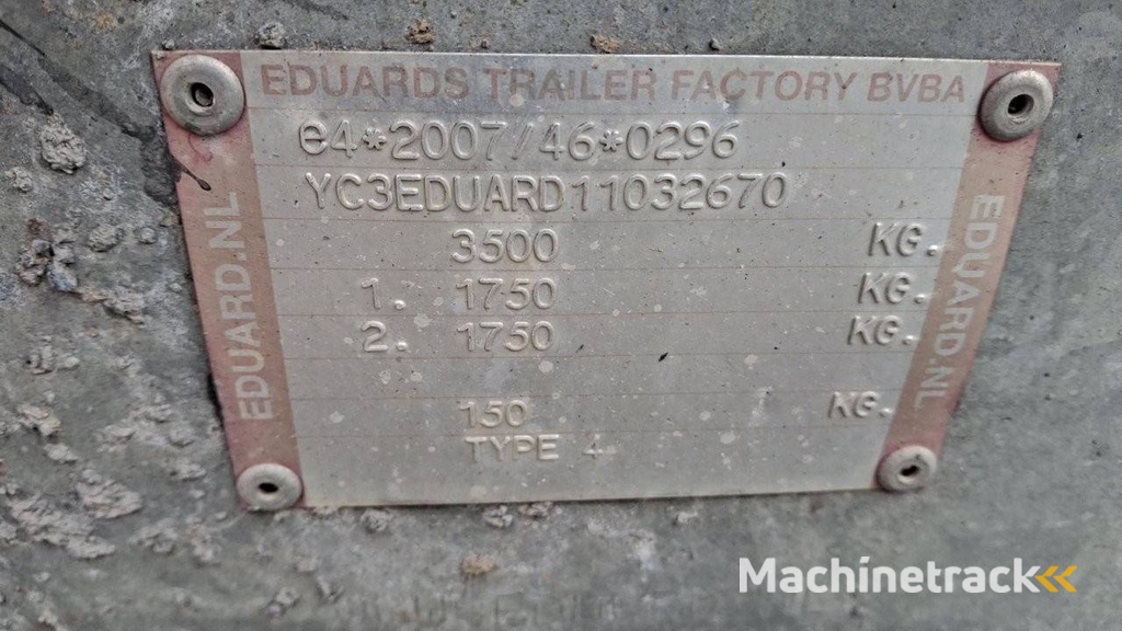 Aanhangwagen Eduard Type 4 2007