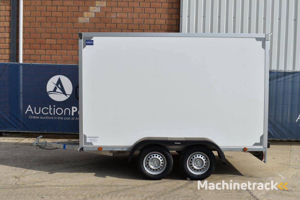 Gesloten Aanhangwagen Kerenzo 750kg 3.0x1.50x1.80m Nieuw