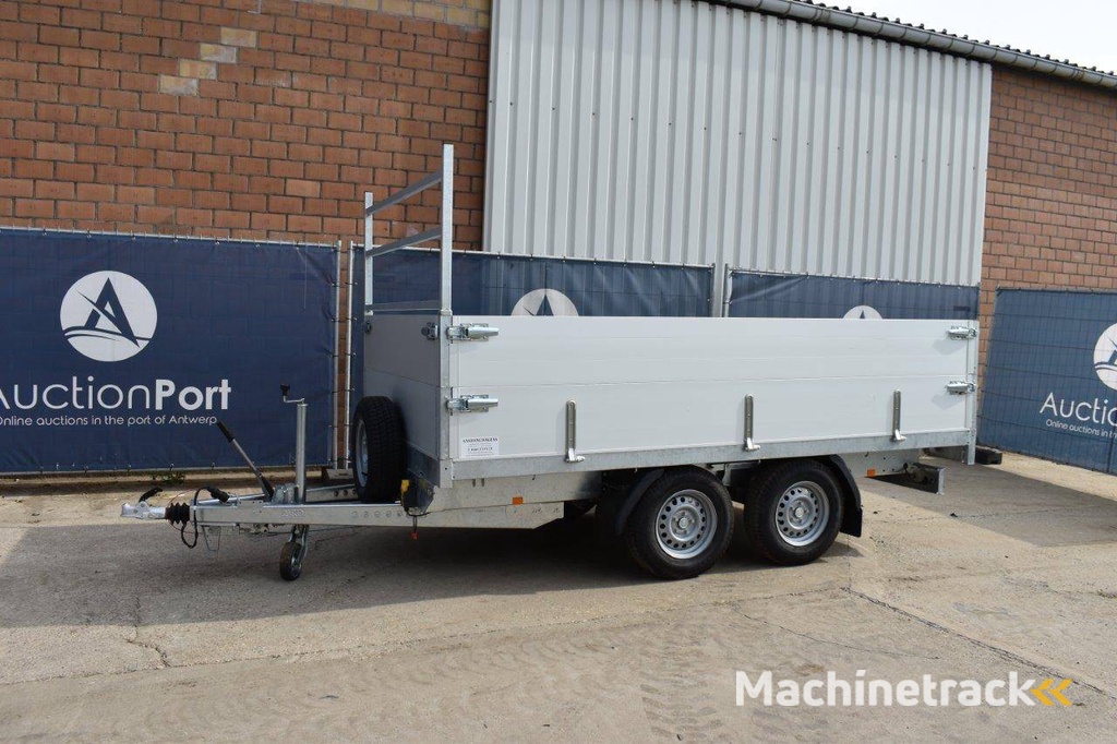 Aanhangwagen Elektrische Kipper BW 3500kg 330x180x70cm Nieuw