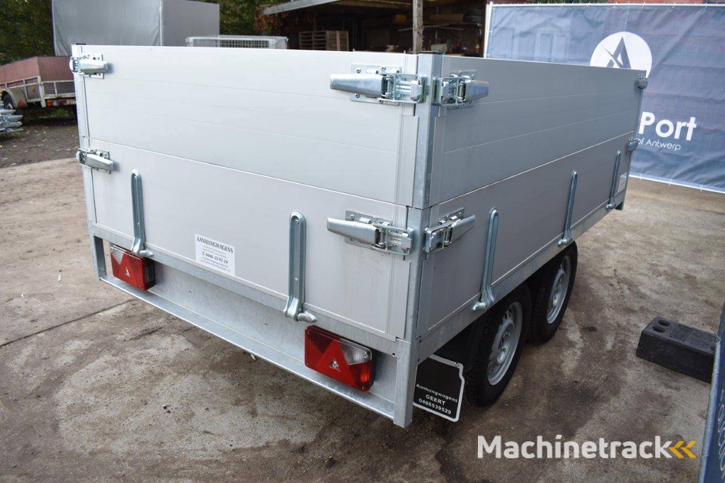 Aanhangwagen BW Trailer 750kg 250x150x70cm Nieuw