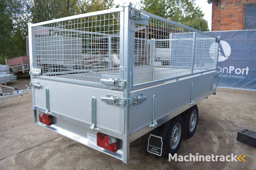 Aanhangwagen Kipper BW Trailer 750kg 250x150x100cm Nieuw