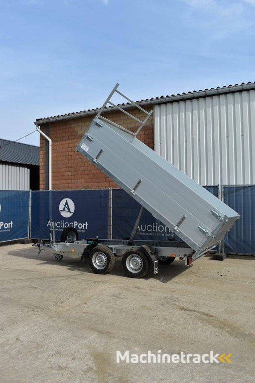 Elektrische Kipper BW Trailer 2700kg 330x180x70cm Nieuw