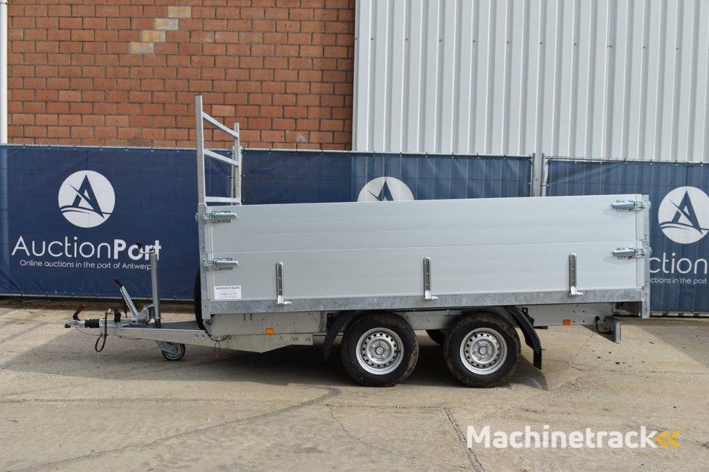 Elektrische Kipper BW Trailer 2700kg 330x180x70cm Nieuw