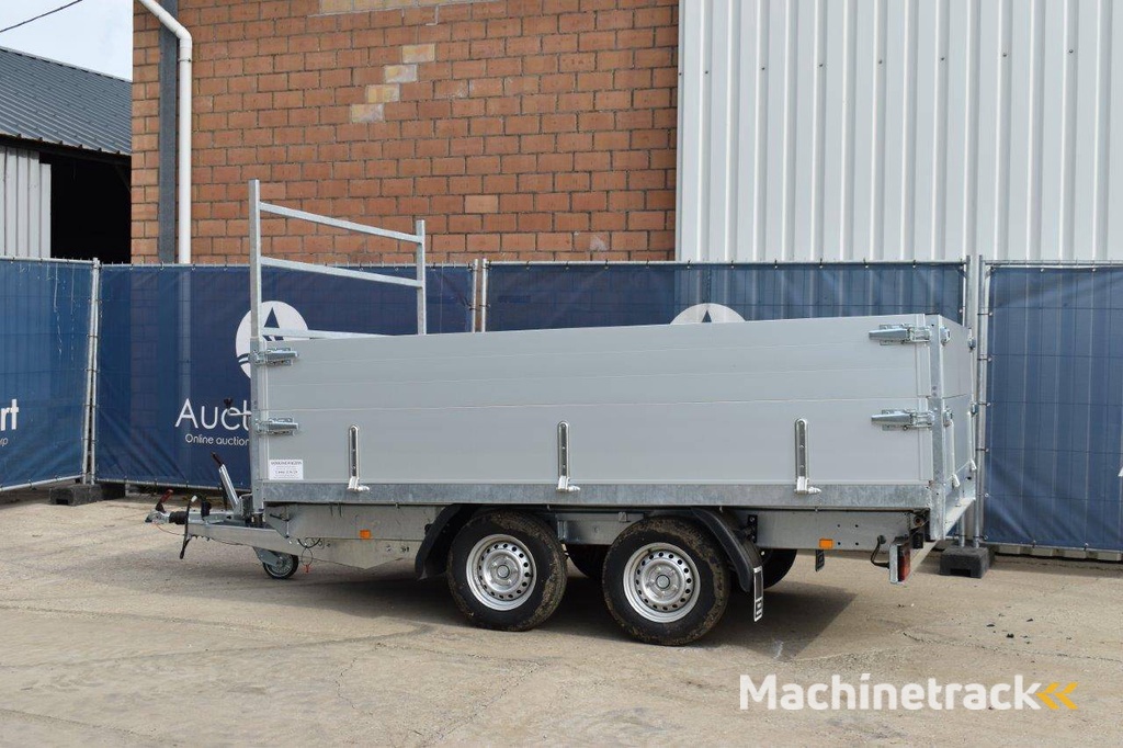Elektrische Kipper BW Trailer 2700kg 330x180x70cm Nieuw