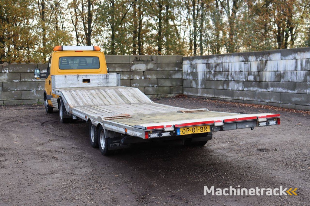 Autotransporter Iveco Daily 35C15 Diesel 146pk 2008 met semi-dieplader