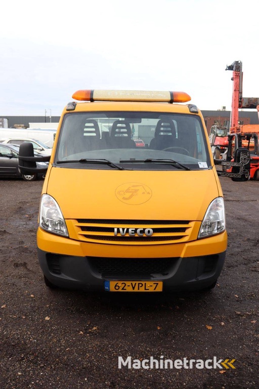 Autotransporter Iveco Daily 35C15 Diesel 146pk 2008 met semi-dieplader