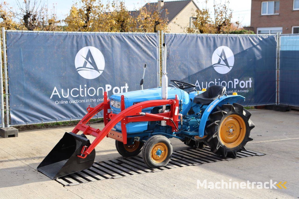 Mini tractor Hinomoto BEST E14 Diesel 14 hp with front loader Refit