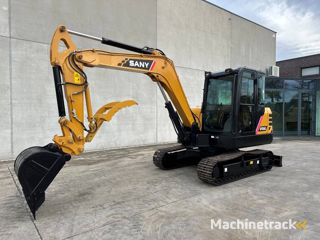 Rupsgraafmachine Sany SY55C Diesel