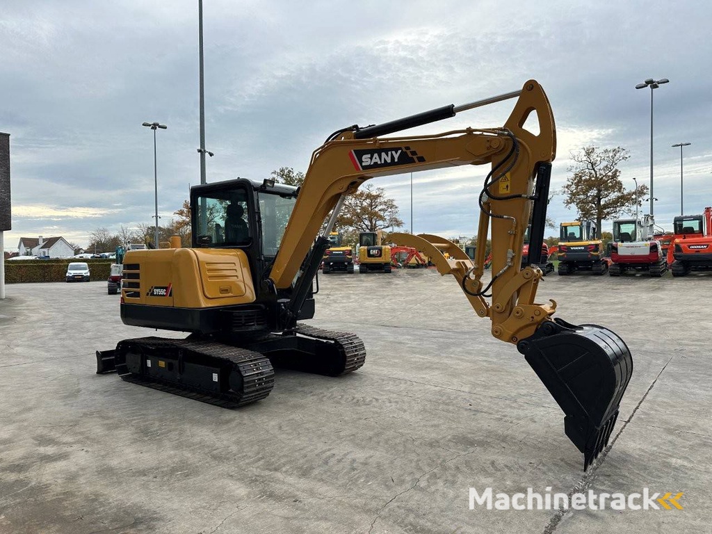 Rupsgraafmachine Sany SY55C Diesel