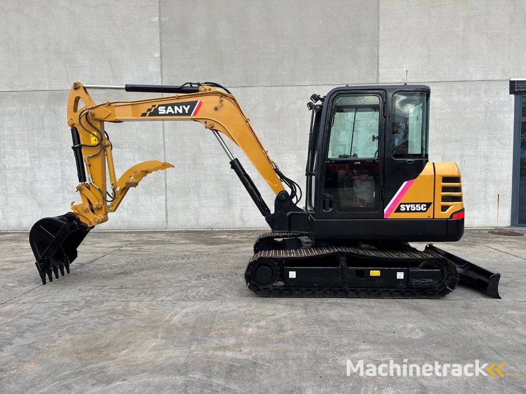 Rupsgraafmachine Sany SY55C Diesel