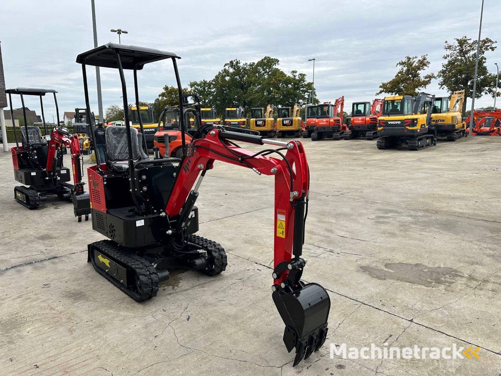 Minigraver JPC HT12 Diesel 2025 Nieuw
