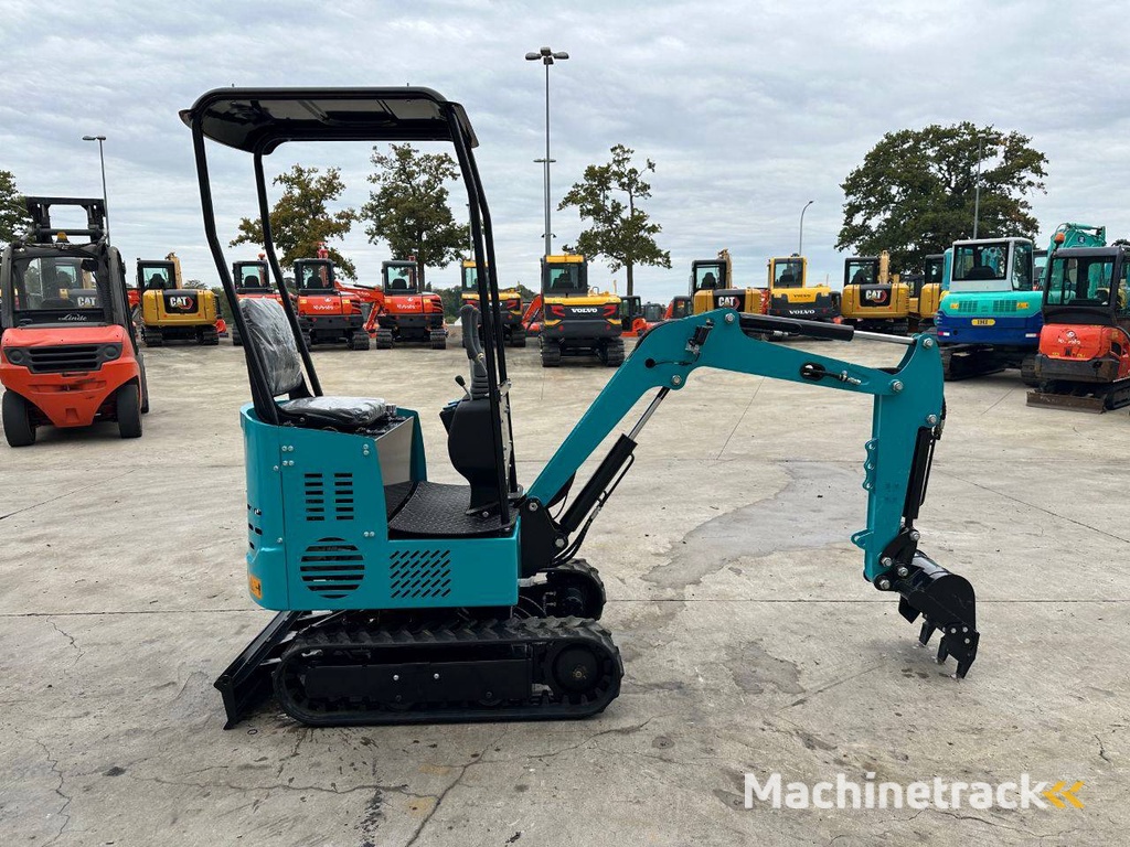 Minigraver JPC KV12 Diesel 2025 Nieuw