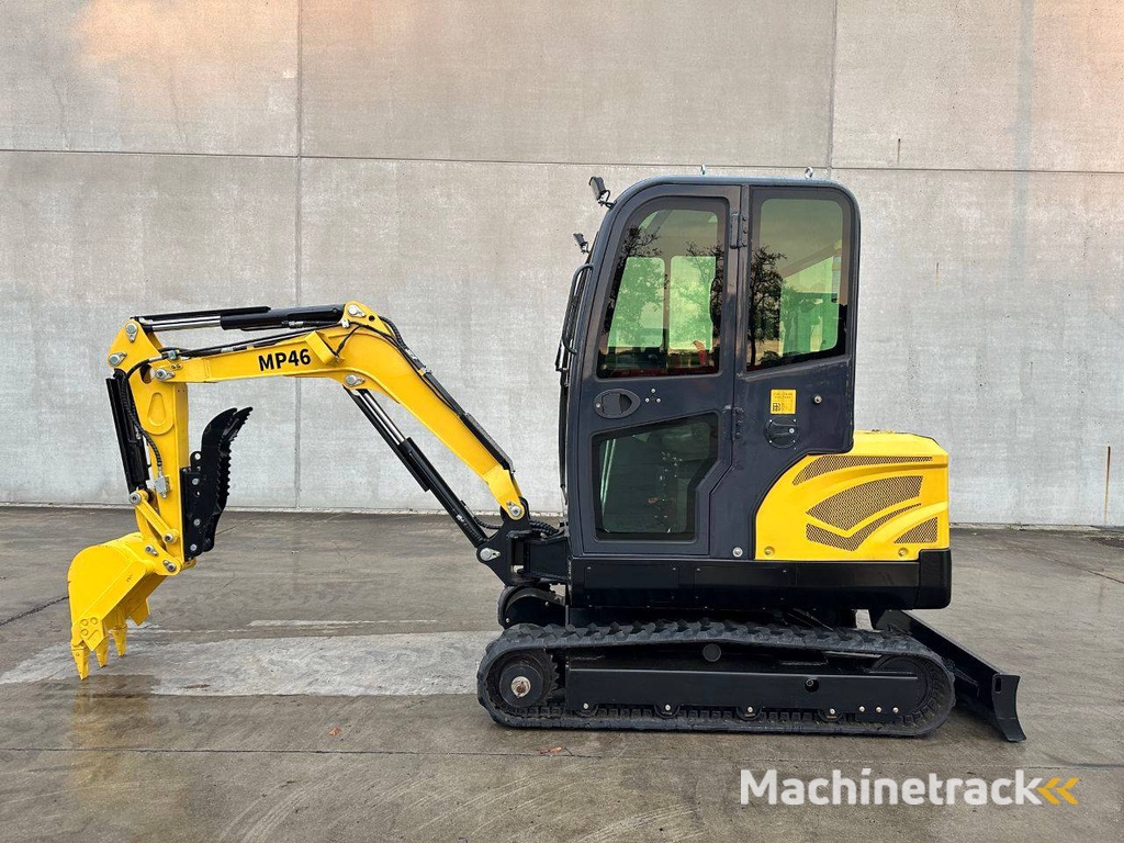 Rupsgraafmachine Machpro MP46 Benzine 2025 Nieuw