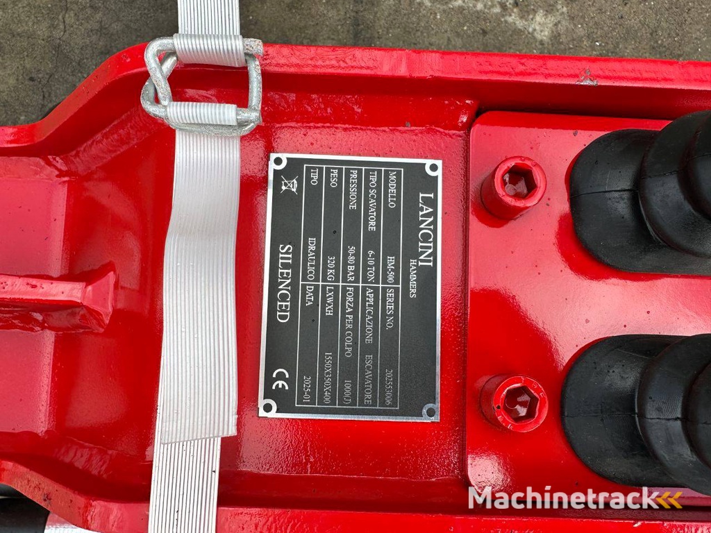 Hydraulische Hamer Lancini HM500 2025 Nieuw