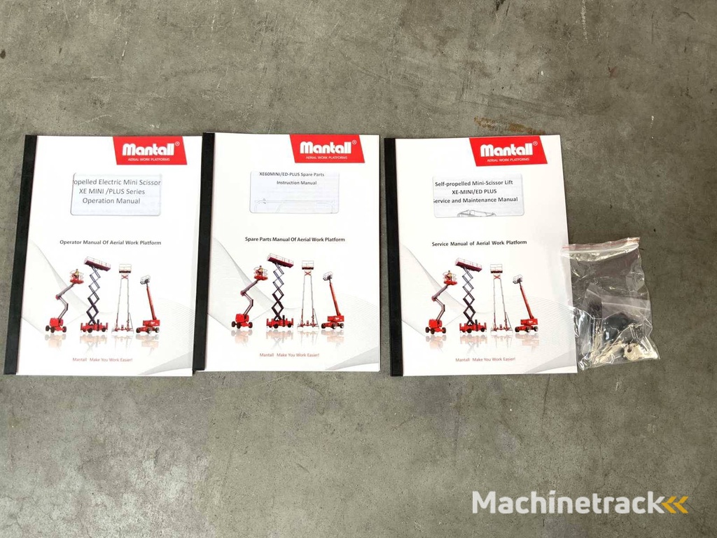Schaarhoogwerker Mantall XE-60 Mini Elektrisch 6.4m 2024 Nieuw