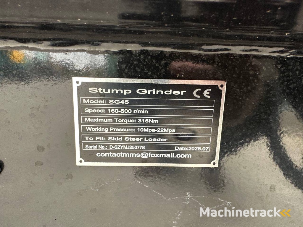 Stobbenfrees GIYI GY-SG45 2025 Nieuw voor Schranklader