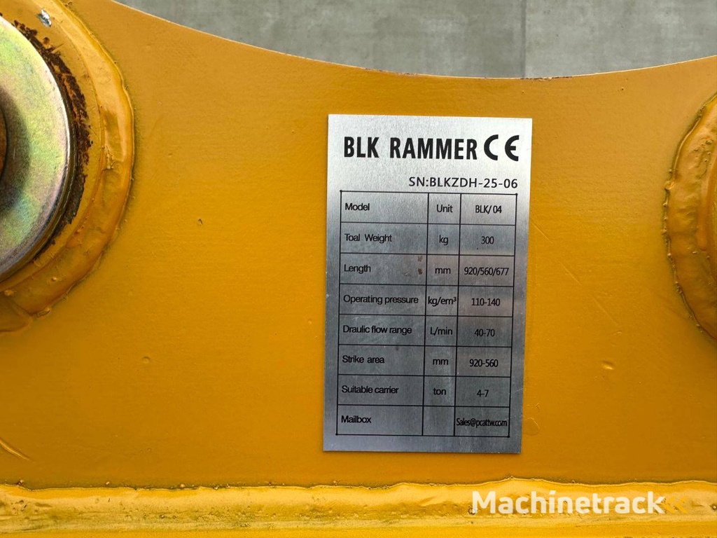 Trilplaat BLK BLK/04 2025 Nieuw