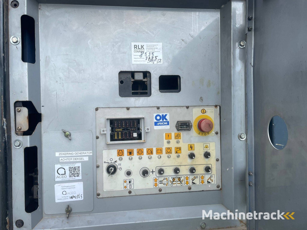 Telescoophoogwerker Aichi SP21AJ Diesel 21m 2007  (Marge)