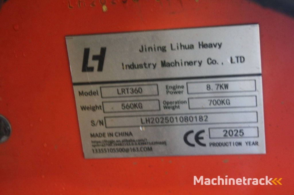 Schranklader LH LRT360 Benzine 13pk 2025 Nieuw