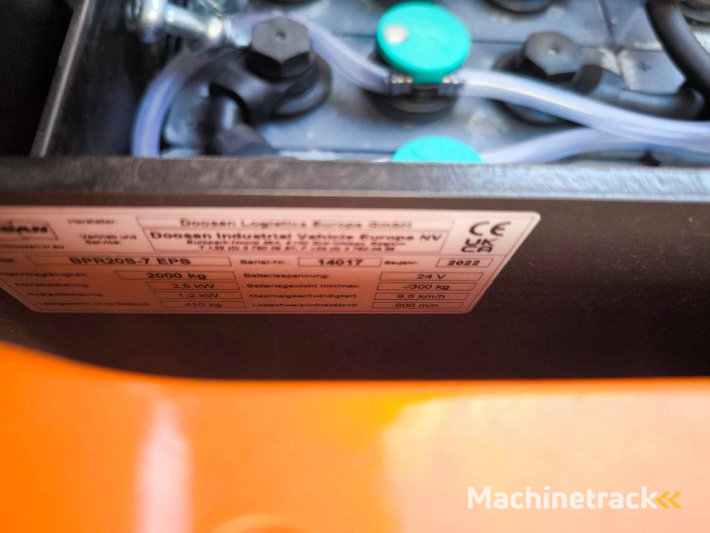 Doosan BPR208-7 EPS Electric Pallet Truck 2022 New