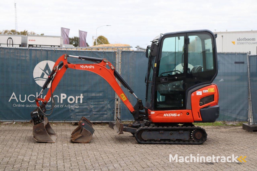 Minigraver Kubota KX016-4 Diesel 2018