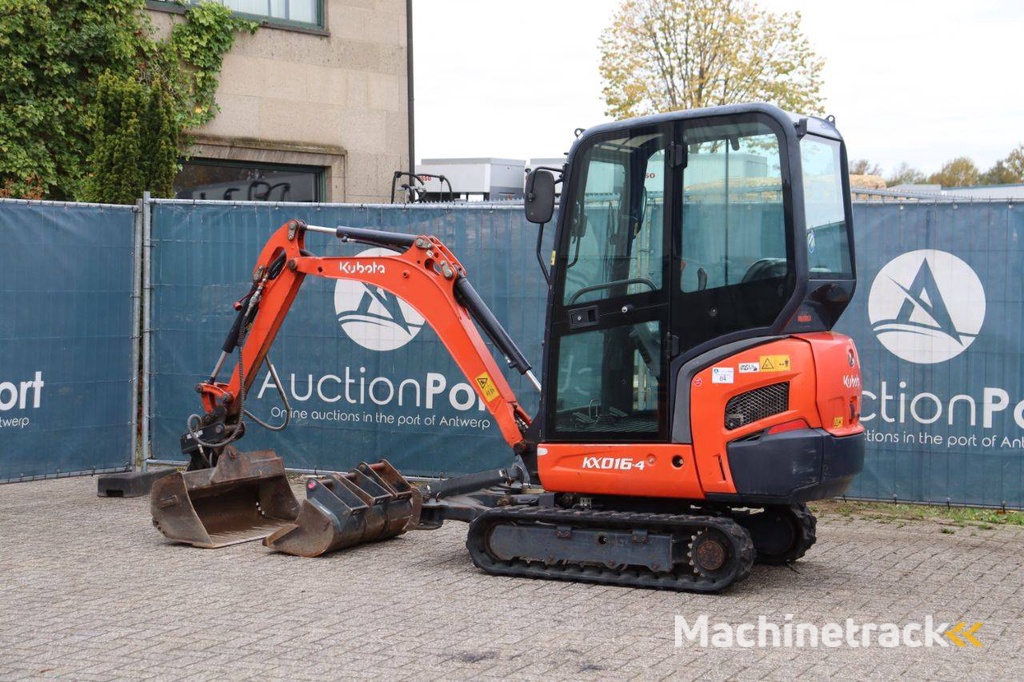 Minigraver Kubota KX016-4 Diesel 2018