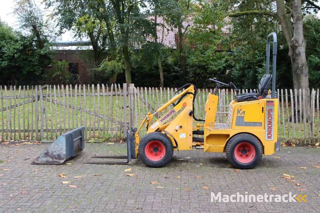 Knickgelenkter Radlader Gebr. Knikmops 100 Diesel 19,4 kW 2019