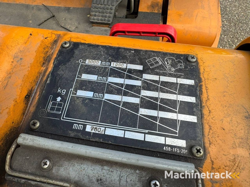 Forklift Komatsu FB30EX-8 Electric 1950kg 3.0m 2000