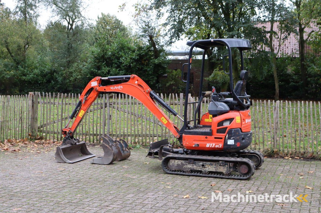 Minigraver Kubota U17-3α Diesel 11.8kW 2018