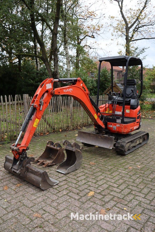 Minigraver Kubota U17-3α Diesel 11.8kW 2018