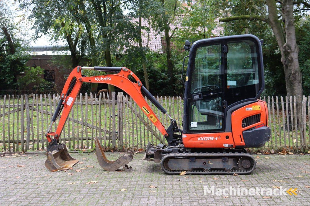 Minigraver Kubota KX019-4 Diesel 11.8kW 2018