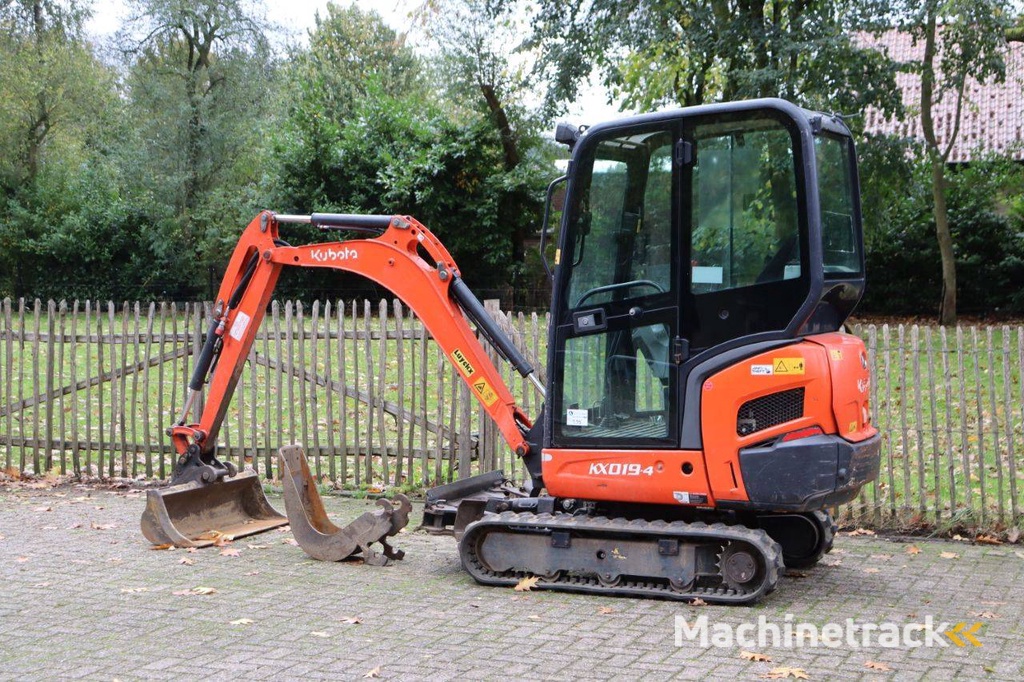 Minigraver Kubota KX019-4 Diesel 11.8kW 2018