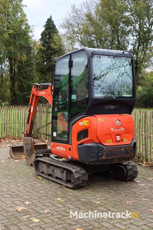 Minigraver Kubota KX019-4 Diesel 11.8kW 2018
