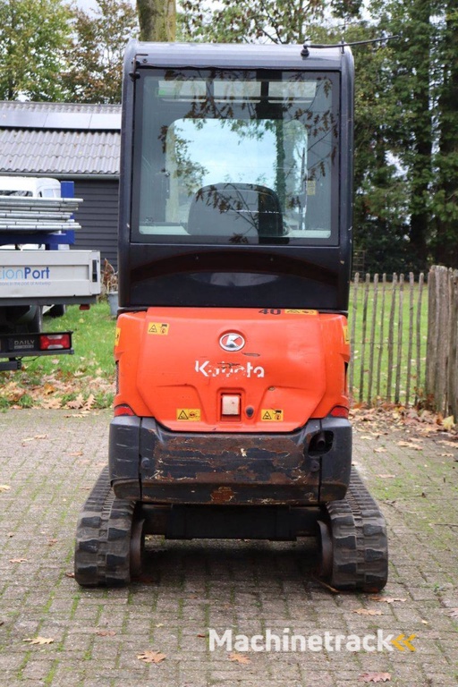 Minigraver Kubota KX019-4 Diesel 11.8kW 2018