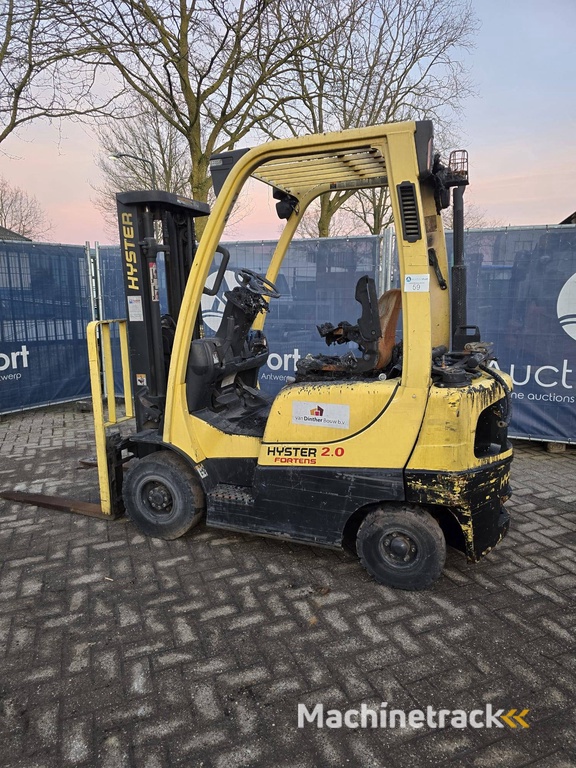 Forklift Hyster H2.0FTS LPG 2500kg 3.83m 2006