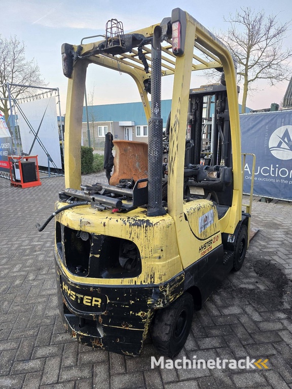 Forklift Hyster H2.0FTS LPG 2500kg 3.83m 2006