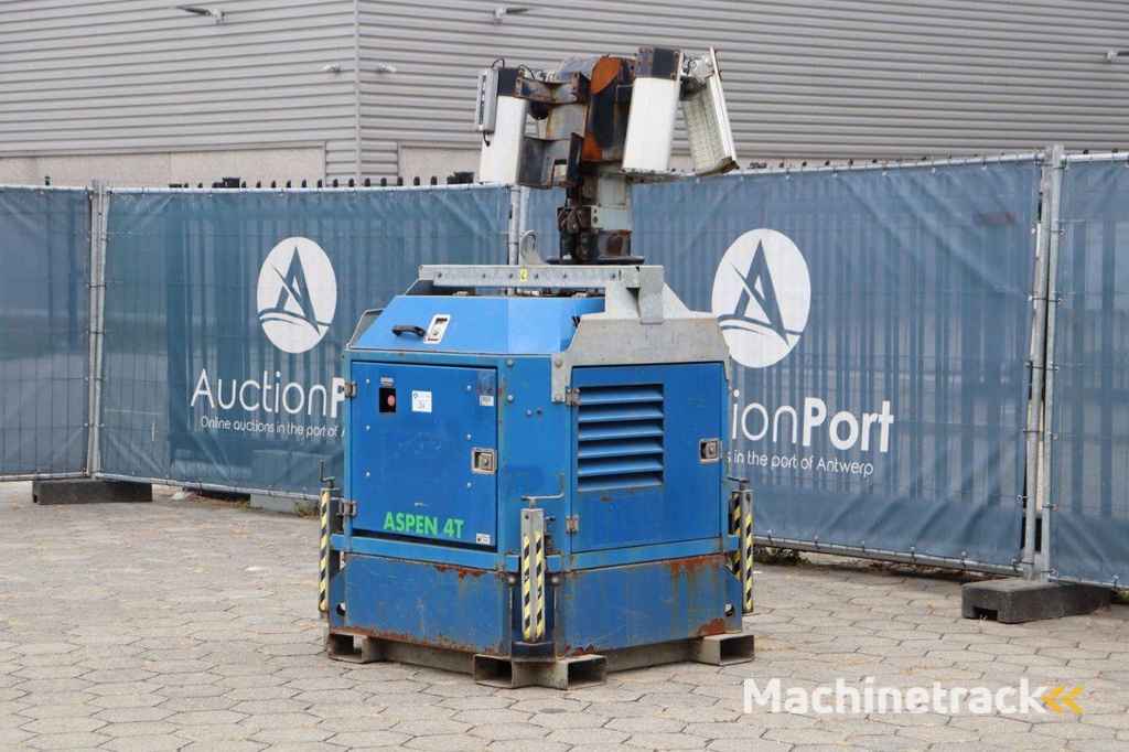 Lichtmast Towerlight Aspen 4T Benzine