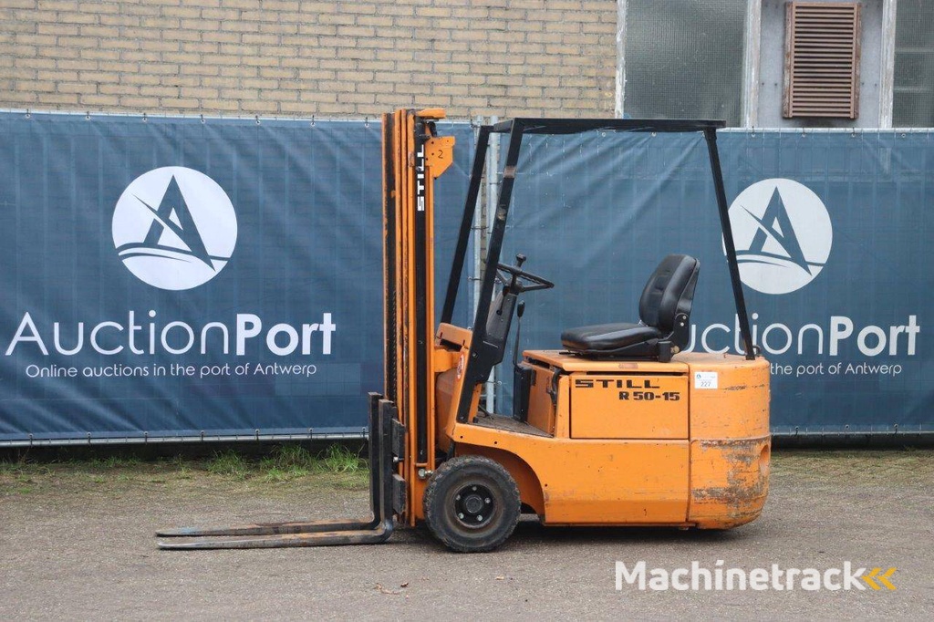 Forklift Still R 50-15 Electric 1500kg 5.0m 1989