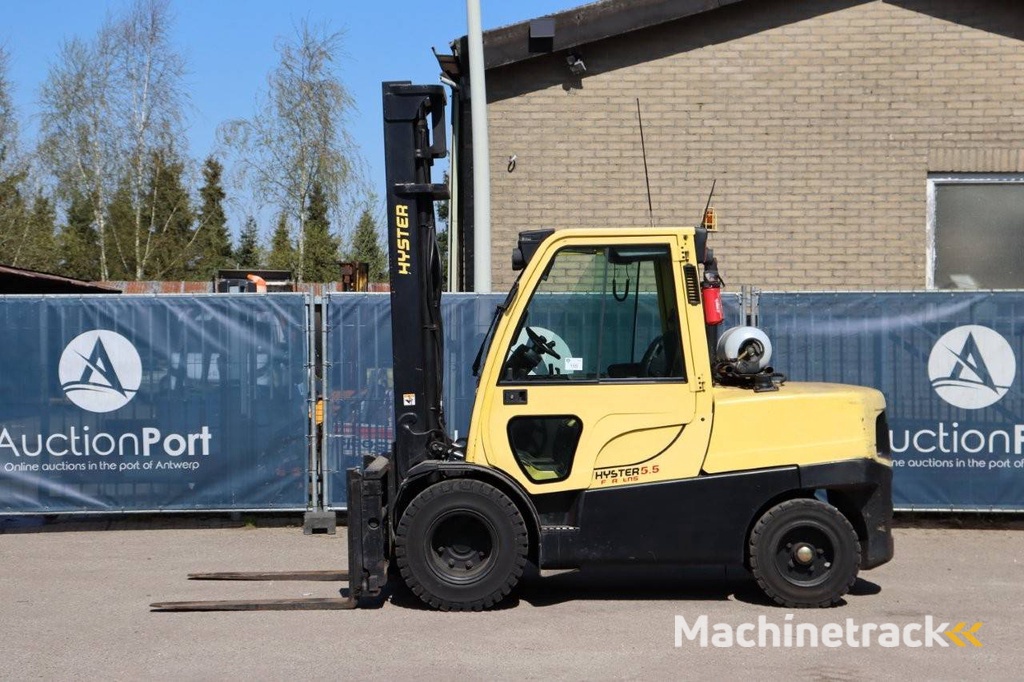 Forklift Hyster H5.5FT LPG 5000kg 4.7m 2010