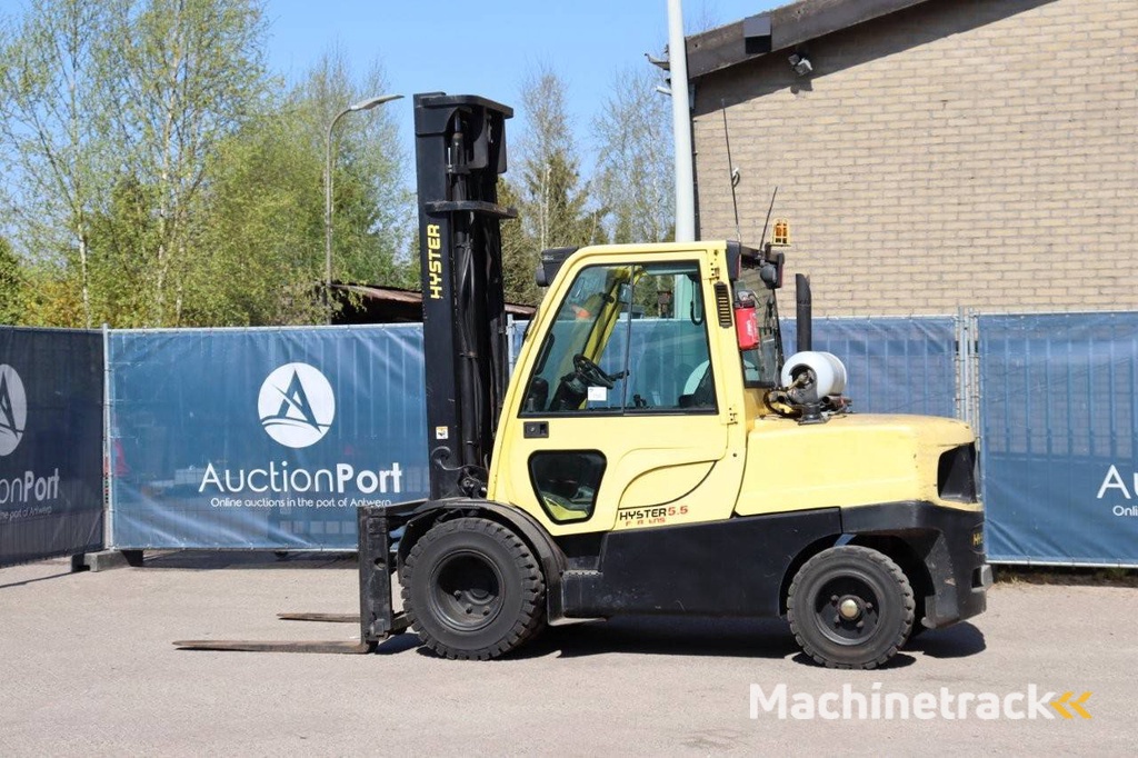 Forklift Hyster H5.5FT LPG 5000kg 4.7m 2010