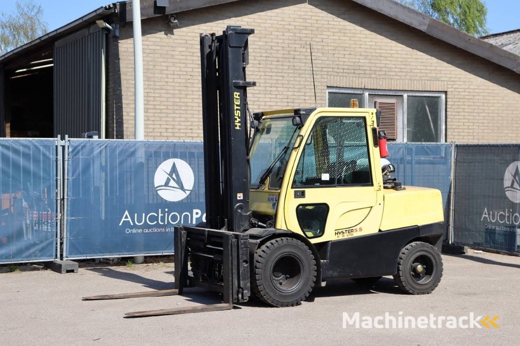 Forklift Hyster H5.5FT LPG 5000kg 4.7m 2010