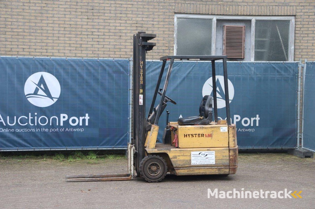 Hyster A150XL Electric Forklift 1500kg 3.8m 1991