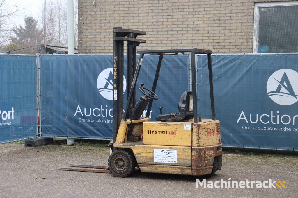 Hyster A150XL Electric Forklift 1500kg 3.8m 1991