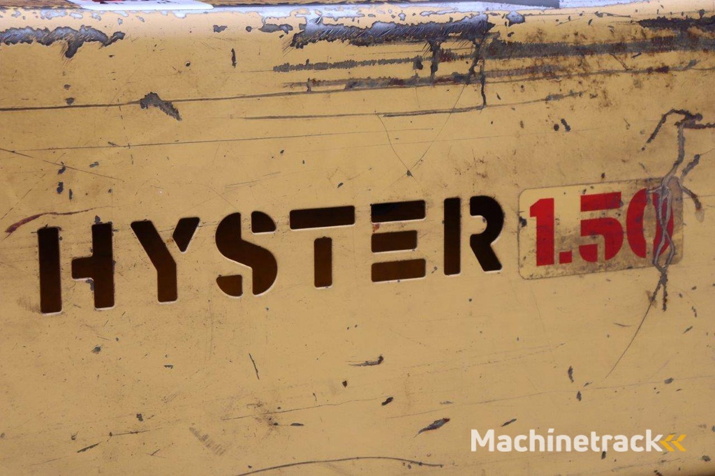 Hyster A150XL Electric Forklift 1500kg 3.8m 1991