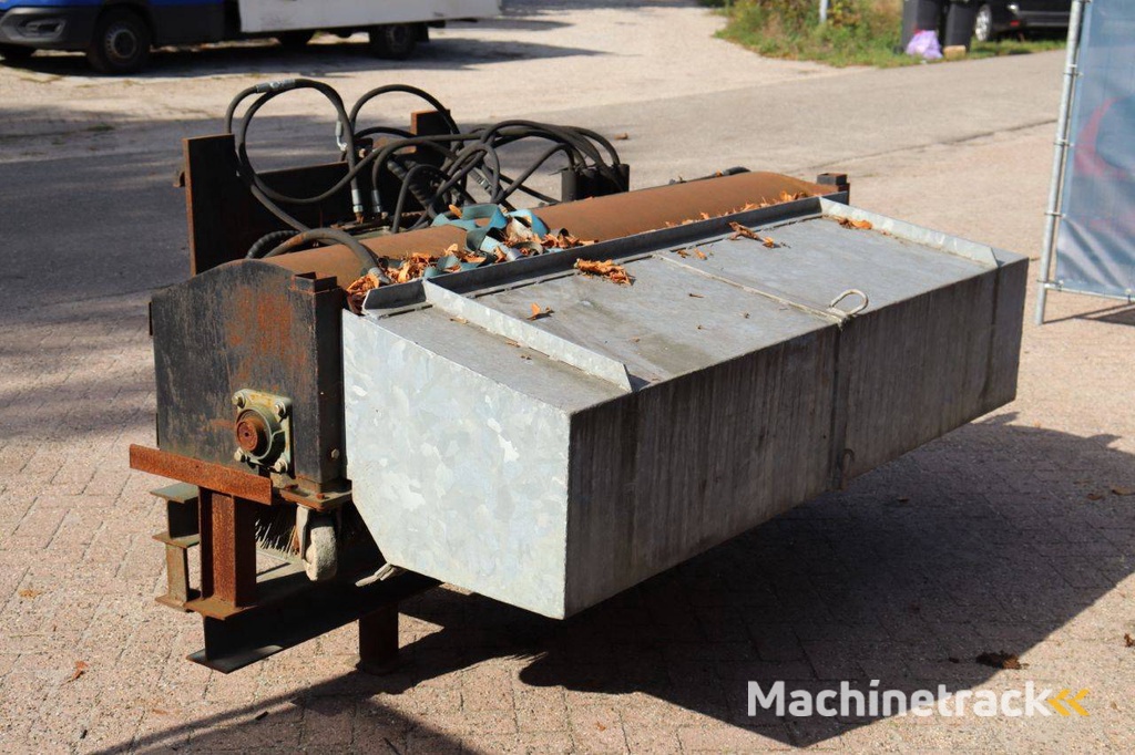 Sweeping brush attachment