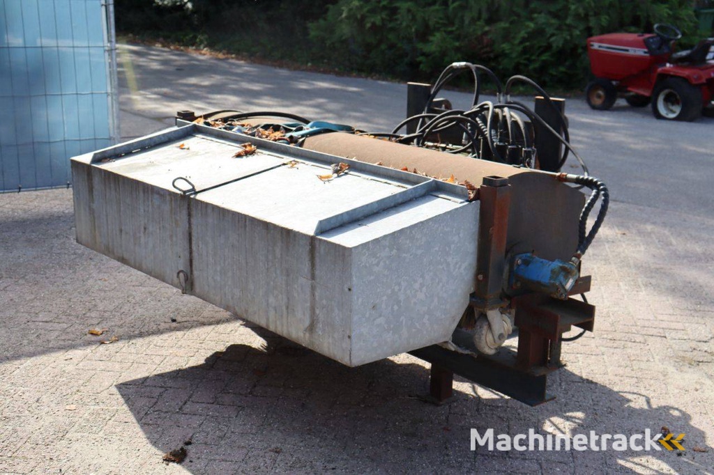 Sweeping brush attachment