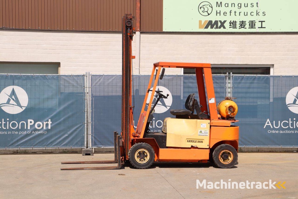 Forklift lugli 305 G LPG 3300kg 5.0m 1991