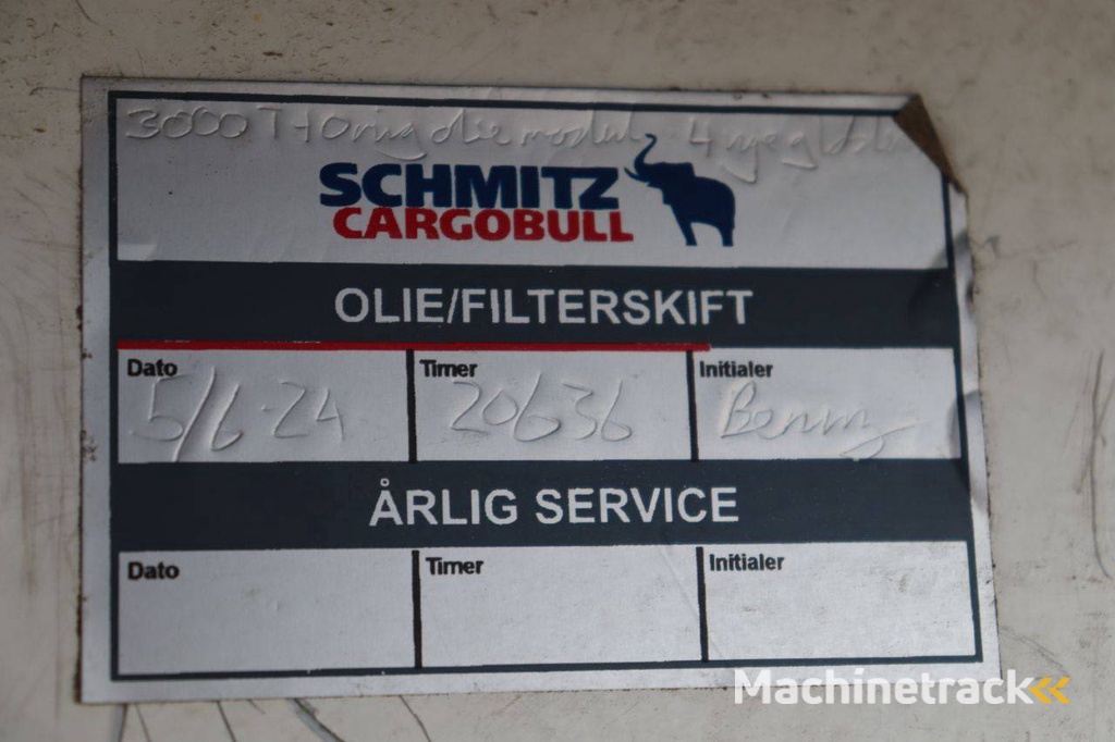 Reefer Oplegger Schmitz Cargobull 2019